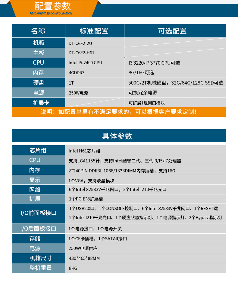 網(wǎng)絡安全主機廠商,2U多網(wǎng)口工控機