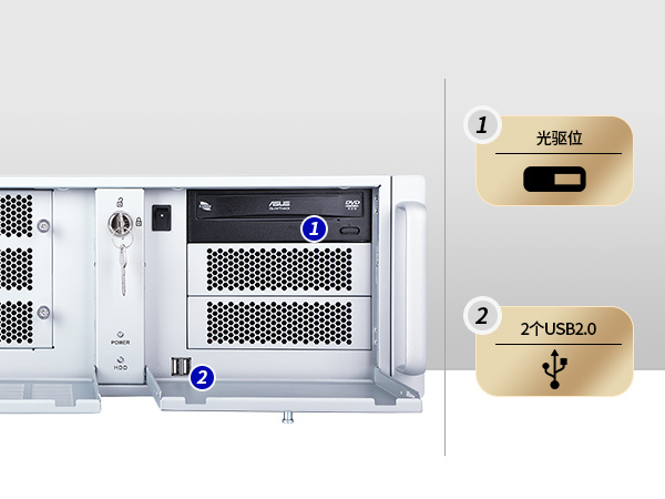 4U上架式工控主機(jī)