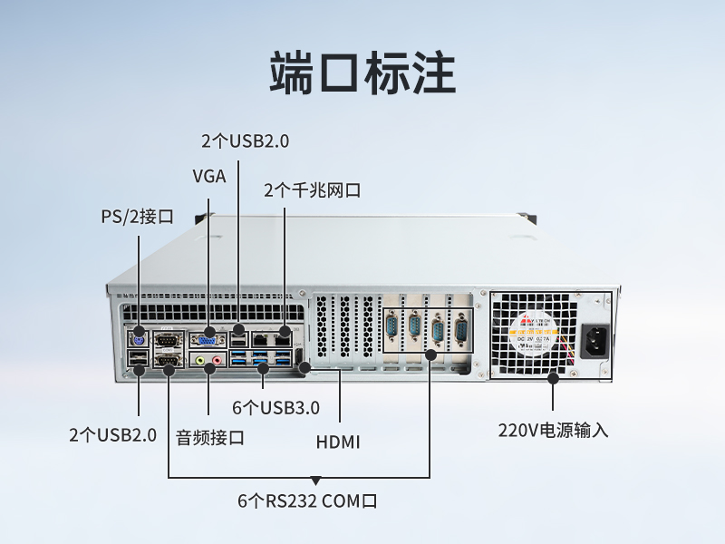 國產(chǎn)化2U工控機,兆芯處理器工業(yè)電腦,DT-24605-B6780AMC