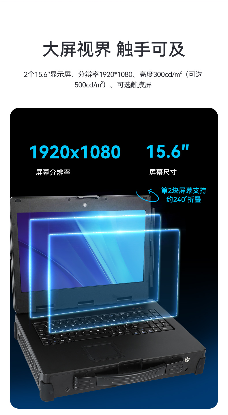 雙屏加固便攜機(jī),移動(dòng)工作站,DT-S1425CU-H31C.jpg