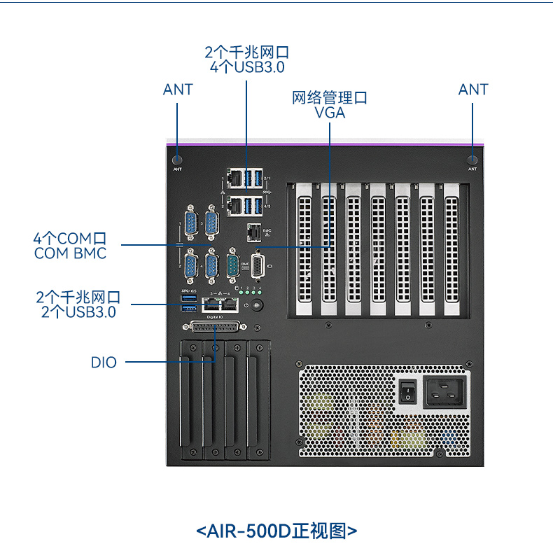 研華AI邊緣服務(wù)器,雙GPU工控主機(jī),DDR4內(nèi)存|AIR-500D.jpg